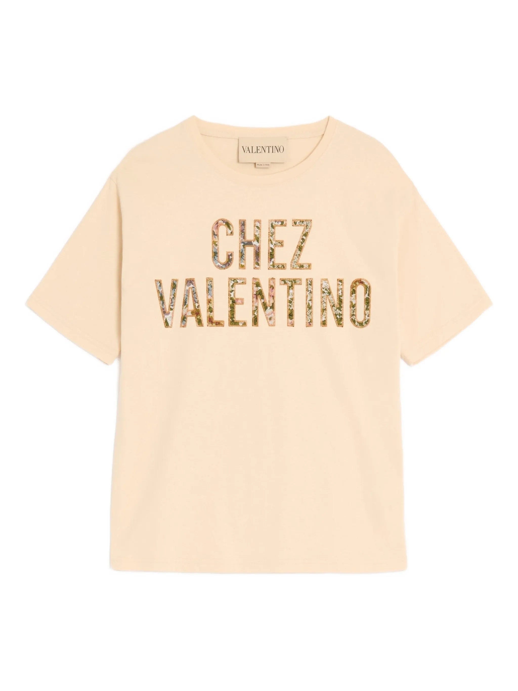 Valentino Garavani embroidered cotton T - Shirt