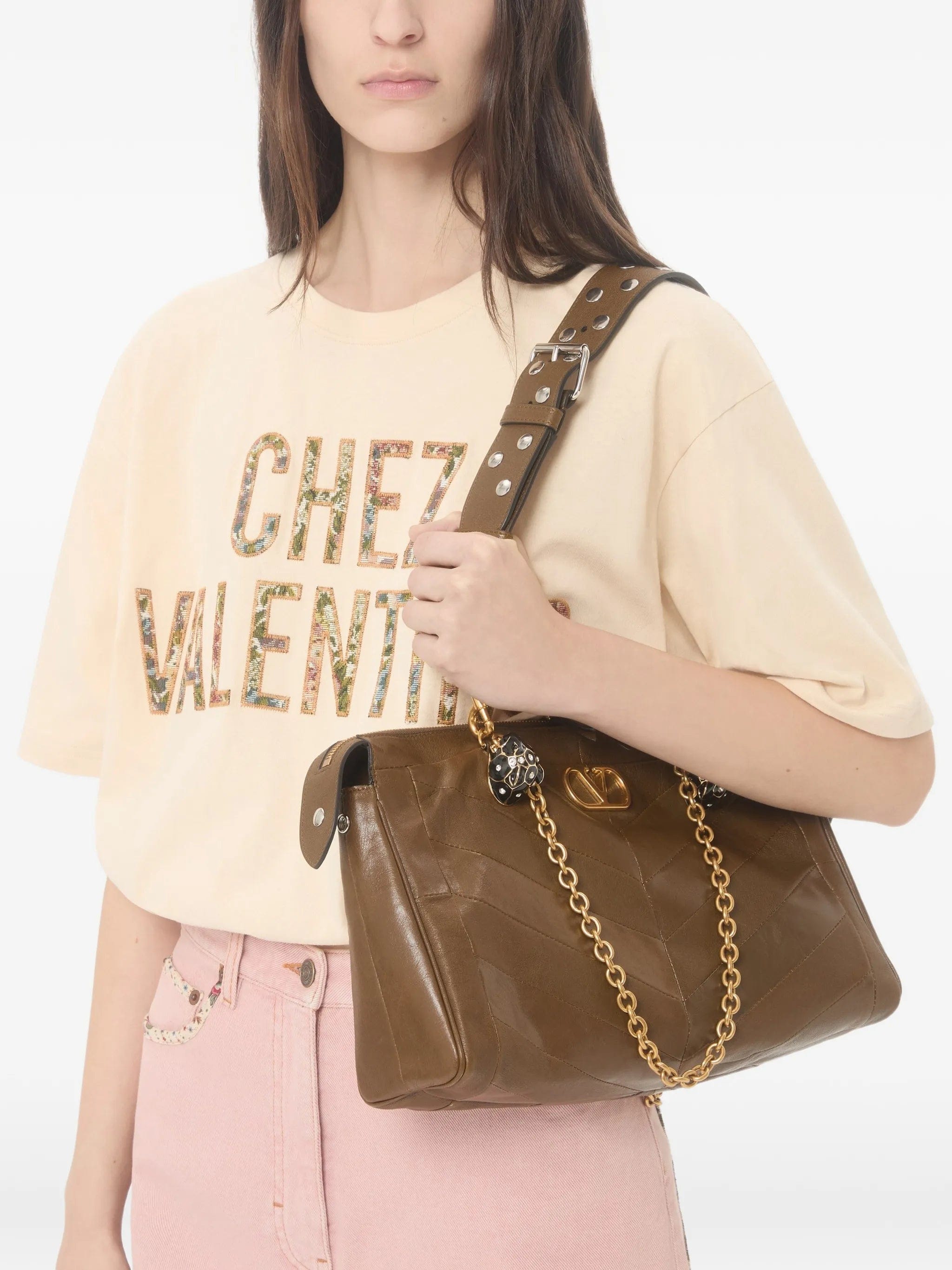 Valentino Garavani embroidered cotton T - Shirt