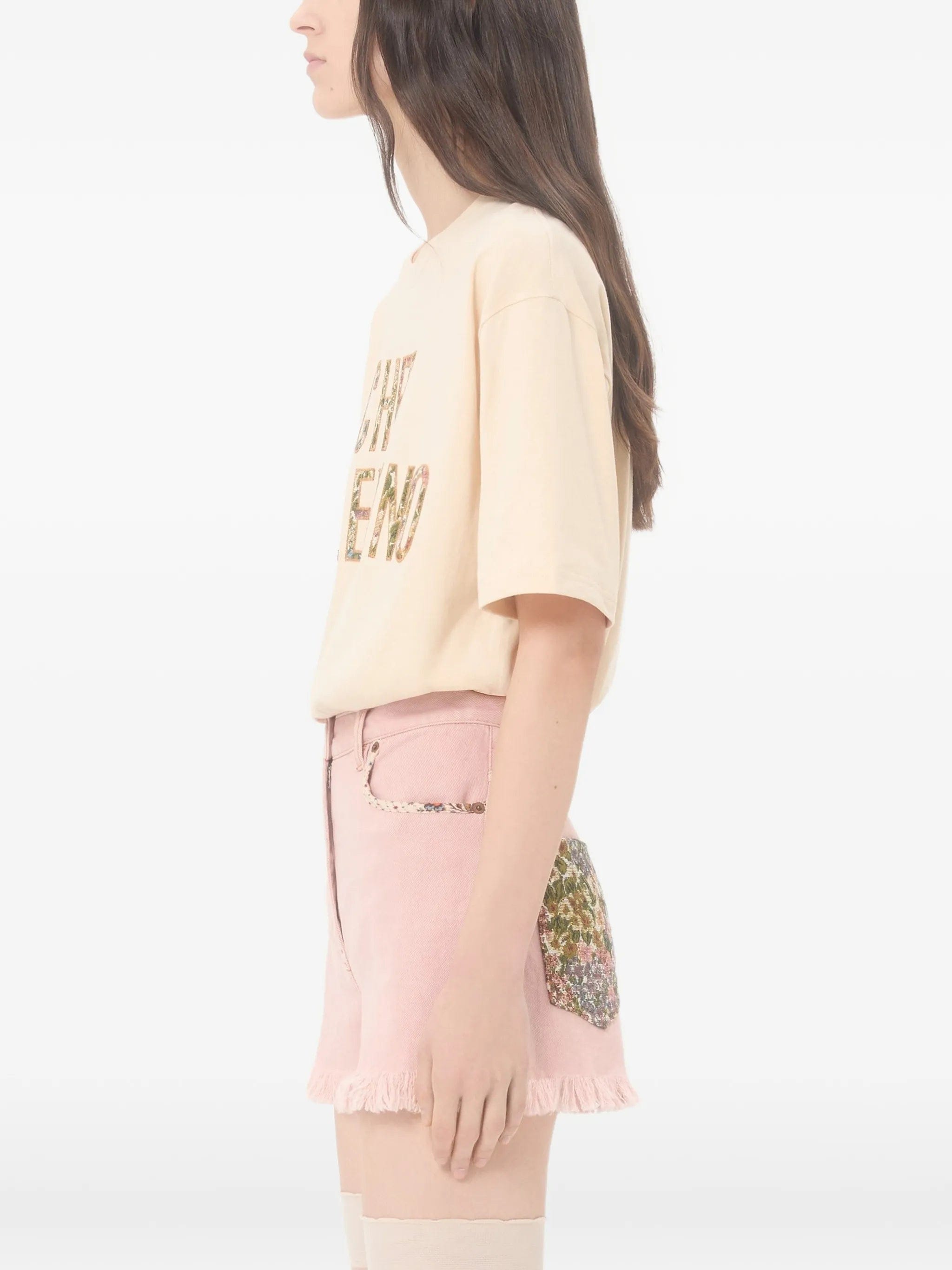 Valentino Garavani embroidered cotton T - Shirt