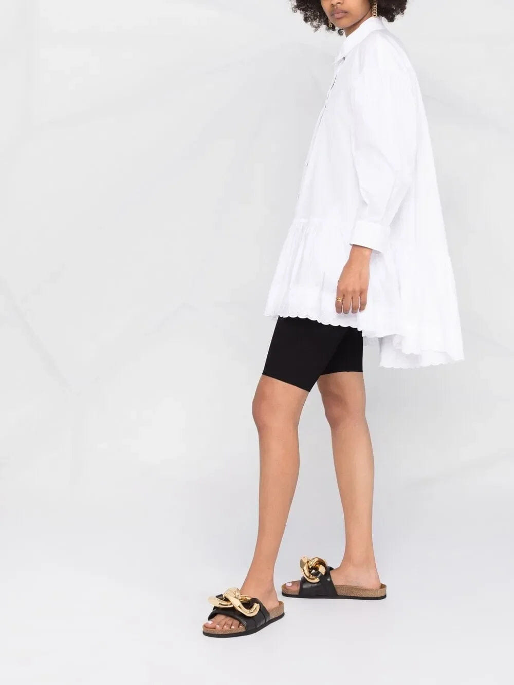 Valentino Garavani Logo - Embroidered Cycling Shorts