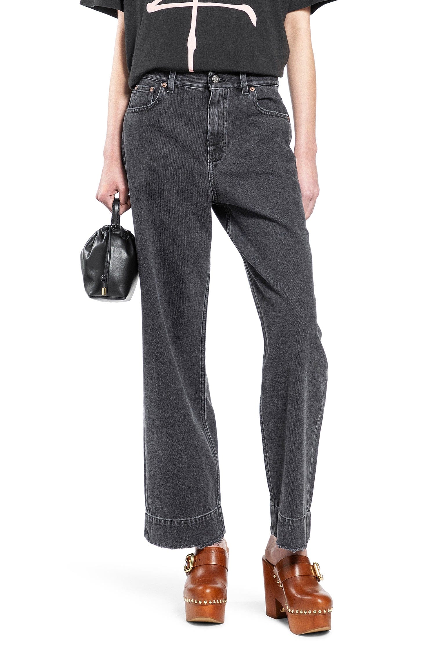 CHLOÉ High - Rise Cropped Jeans