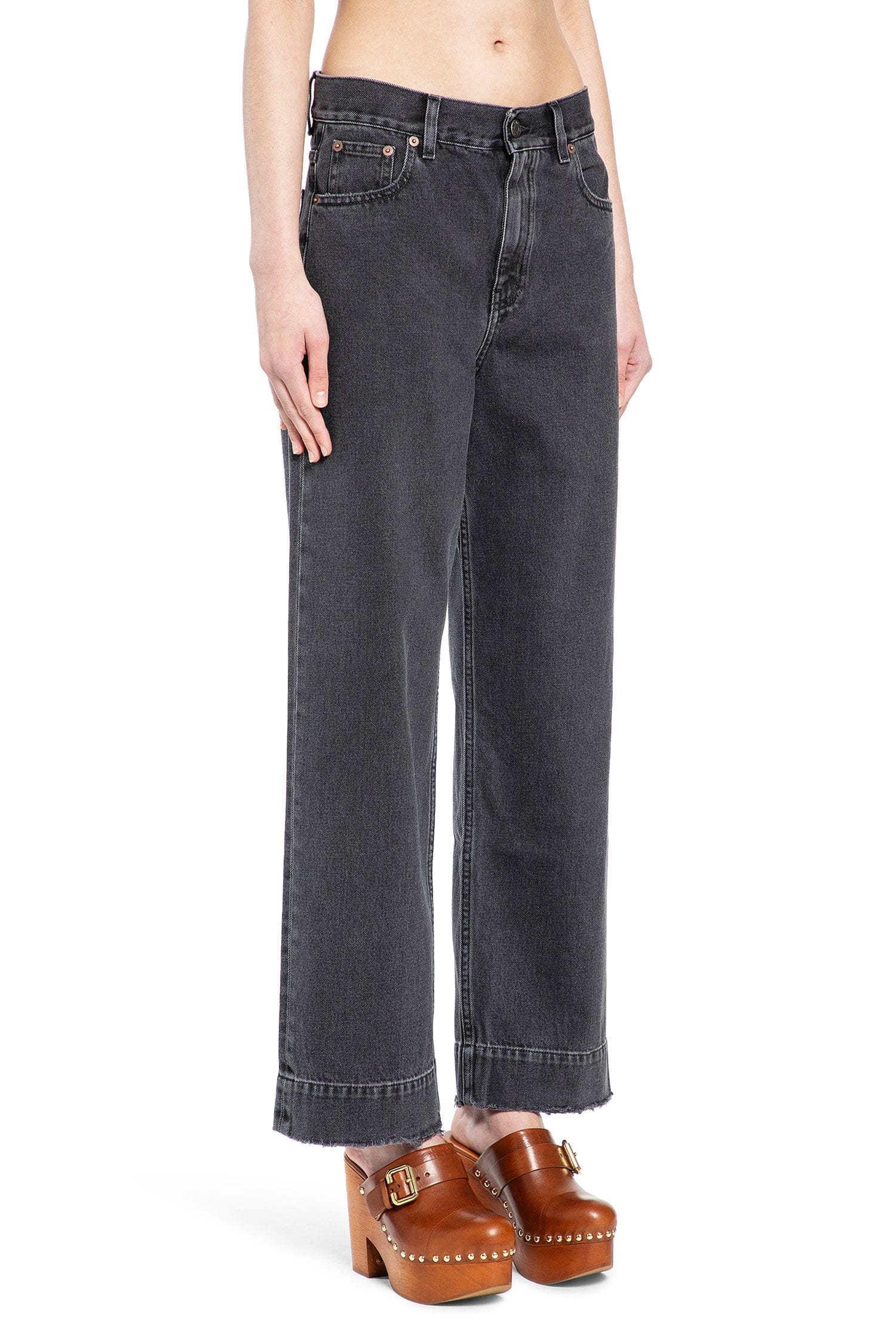 CHLOÉ High - Rise Cropped Jeans