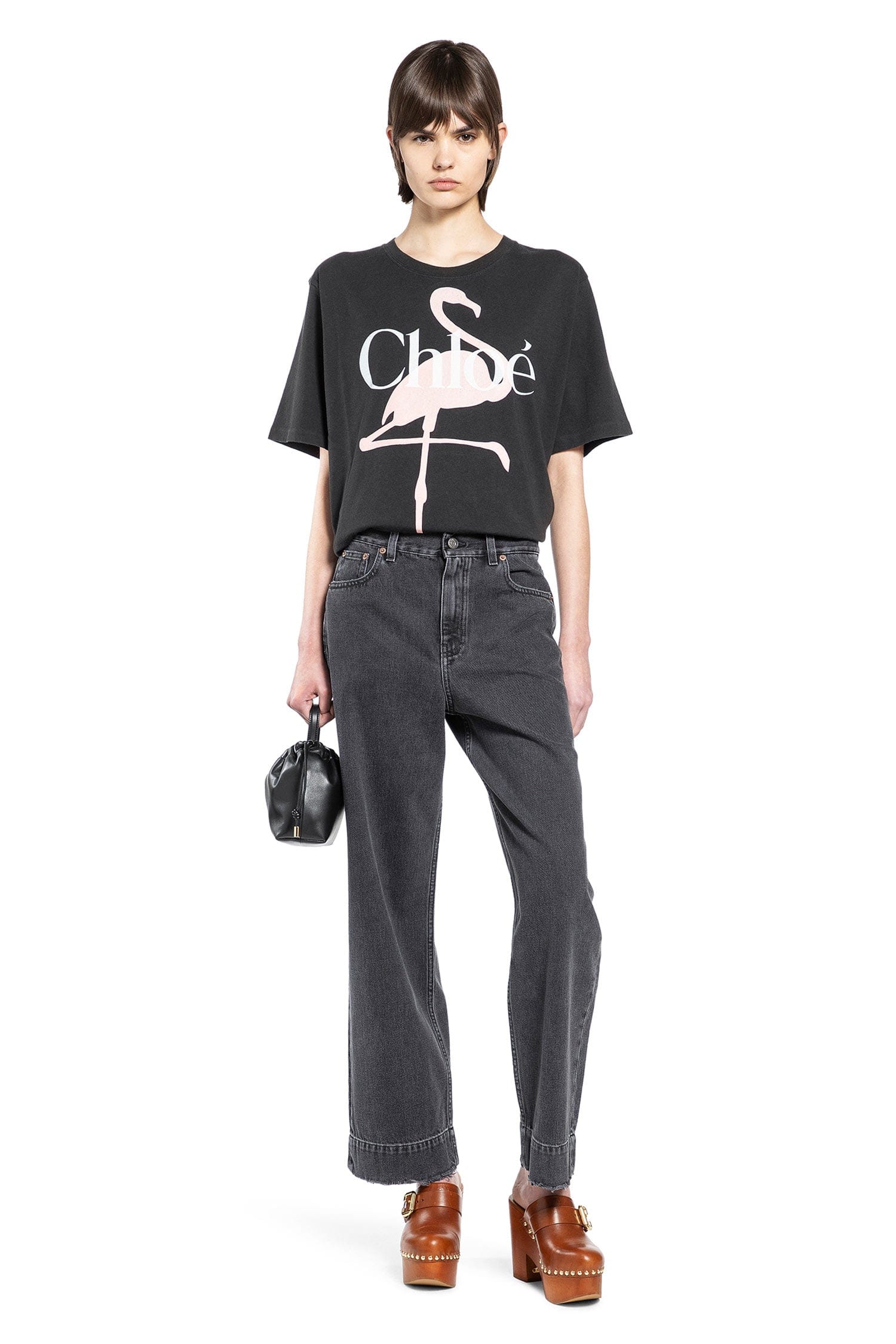 CHLOÉ High - Rise Cropped Jeans