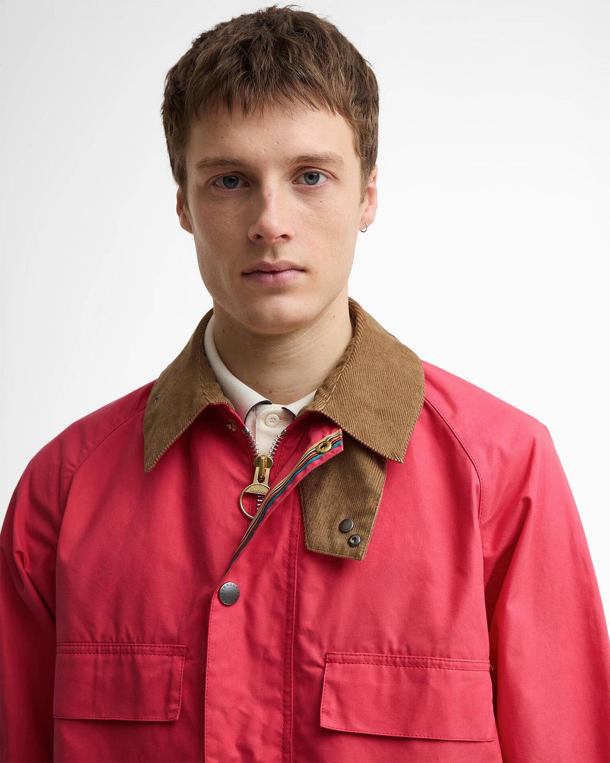Barbour Chaqueta impermeable Relaxed Barbour x Paul Smith Sugarlump Bedale para hombre