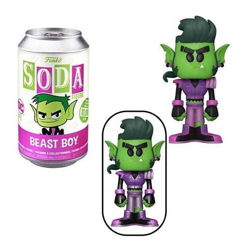 Funko Vinyl Soda Figure - Limited Edition - DC Comics - Teen Titans - Beast Boy
