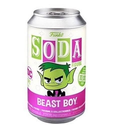 Funko Vinyl Soda Figure - Limited Edition - DC Comics - Teen Titans - Beast Boy