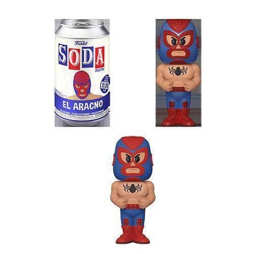 Funko Vinyl Soda Figure - Limited Edition - Marvel Lachadores - El Aracno (SPIDER - MAN)