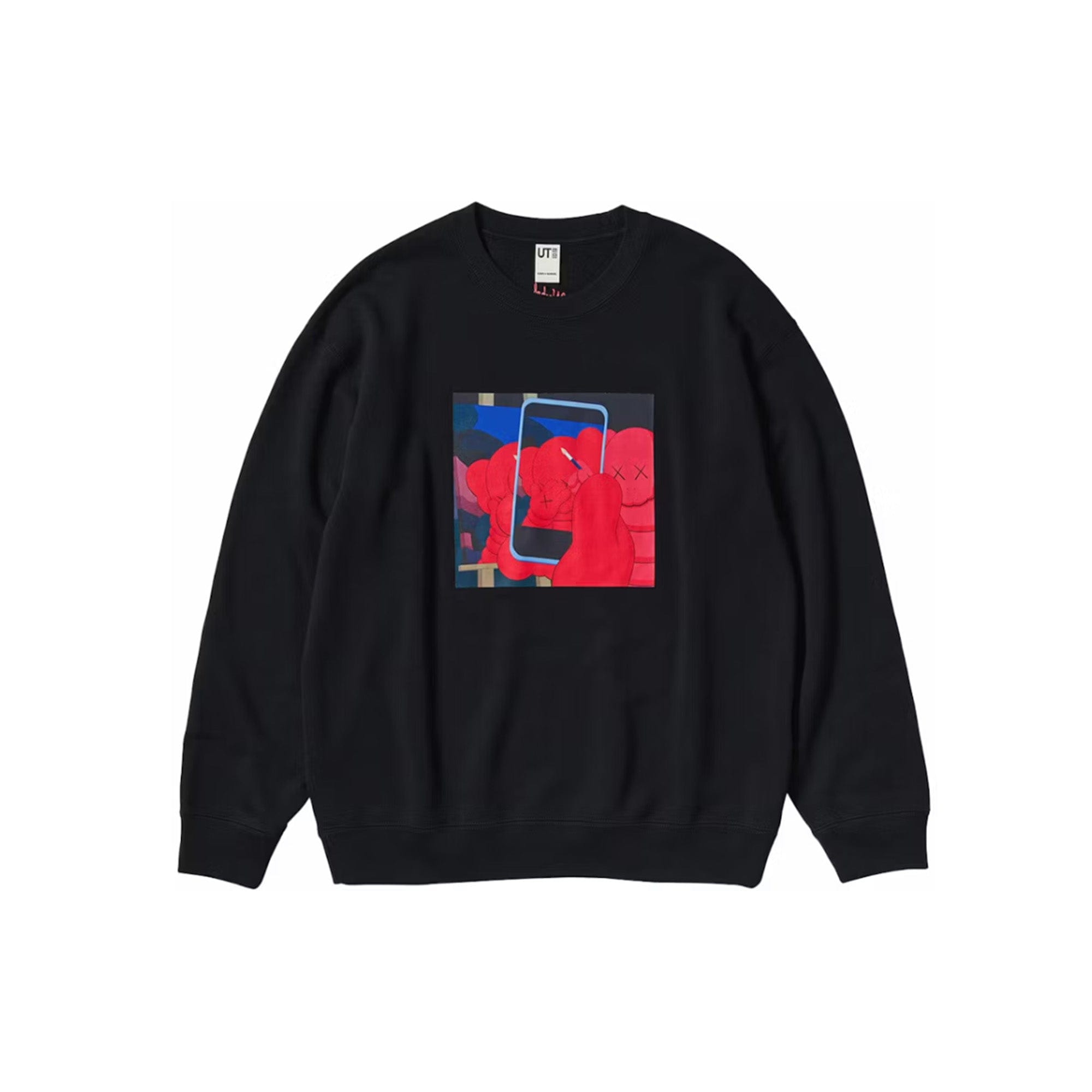 KAWS x Uniqlo Warhol Graphic 476119 Sweatshirt Black (2024)