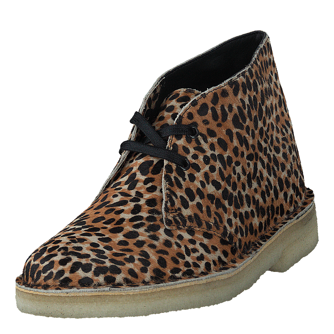 Clarks Originals Desert Boot Leopard Prt Pony