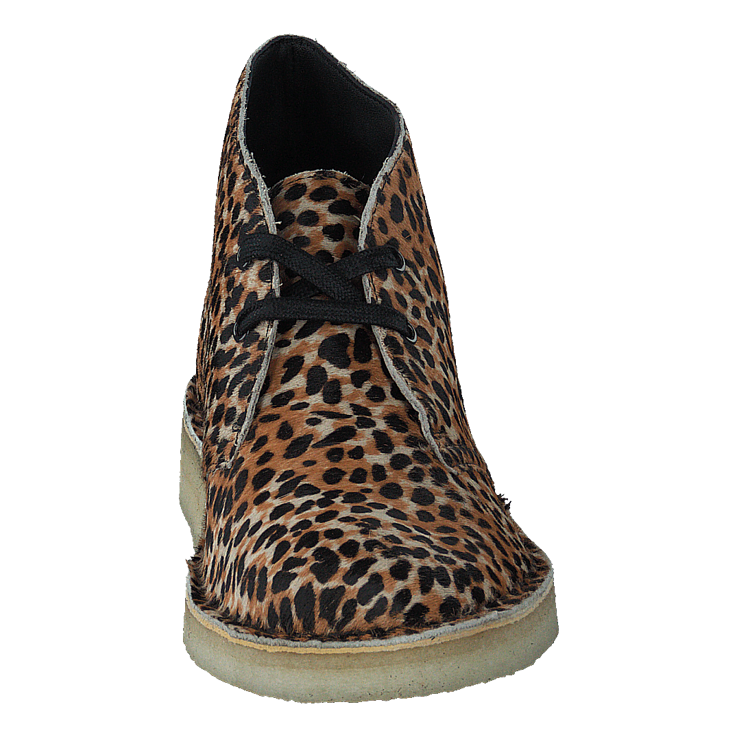 Clarks Originals Desert Boot Leopard Prt Pony