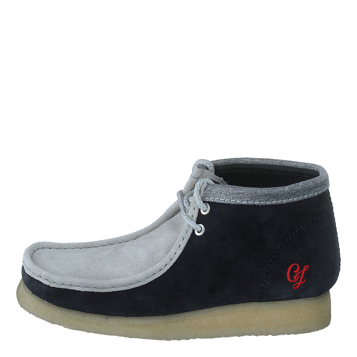 Clarks Originals Wallabee Boot Vcy Navy/grey