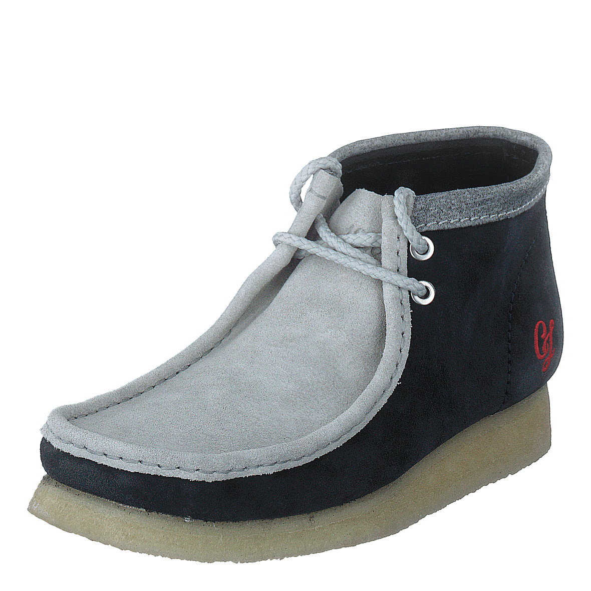 Clarks Originals Wallabee Boot Vcy Navy/grey