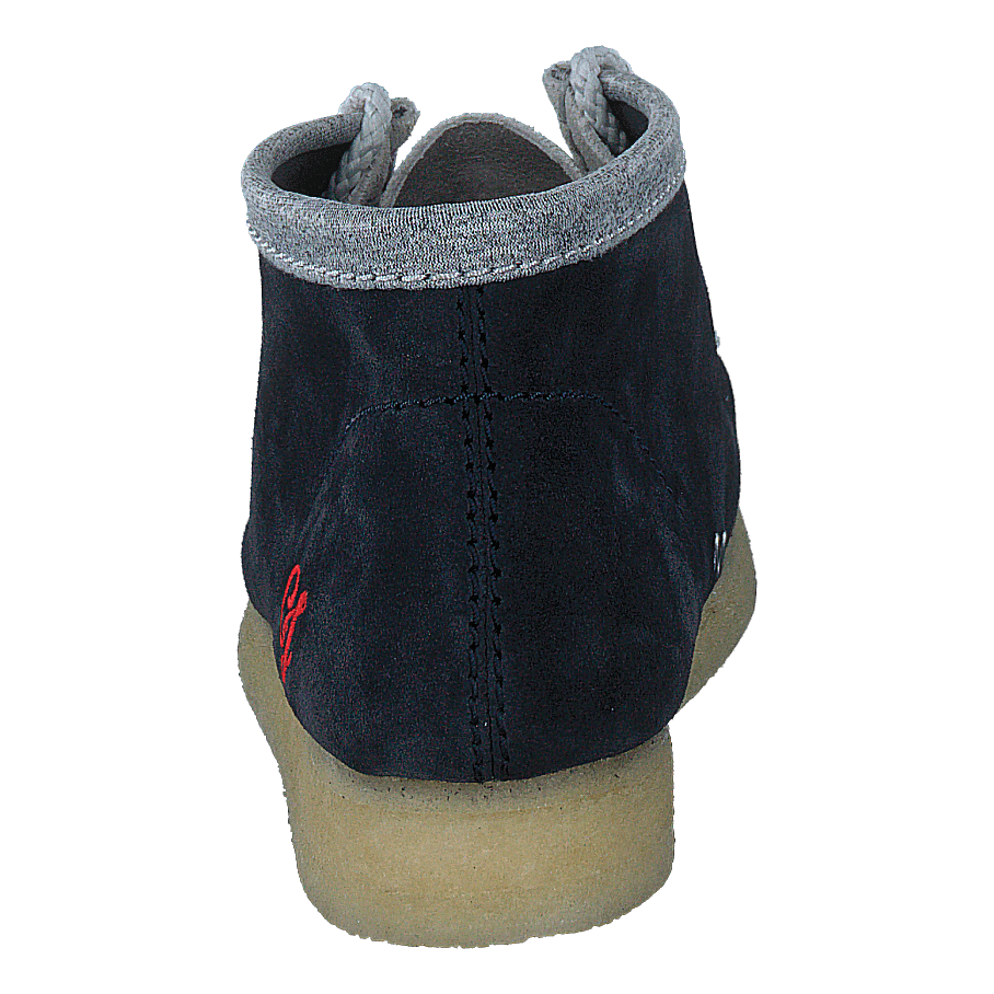Clarks Originals Wallabee Boot Vcy Navy/grey