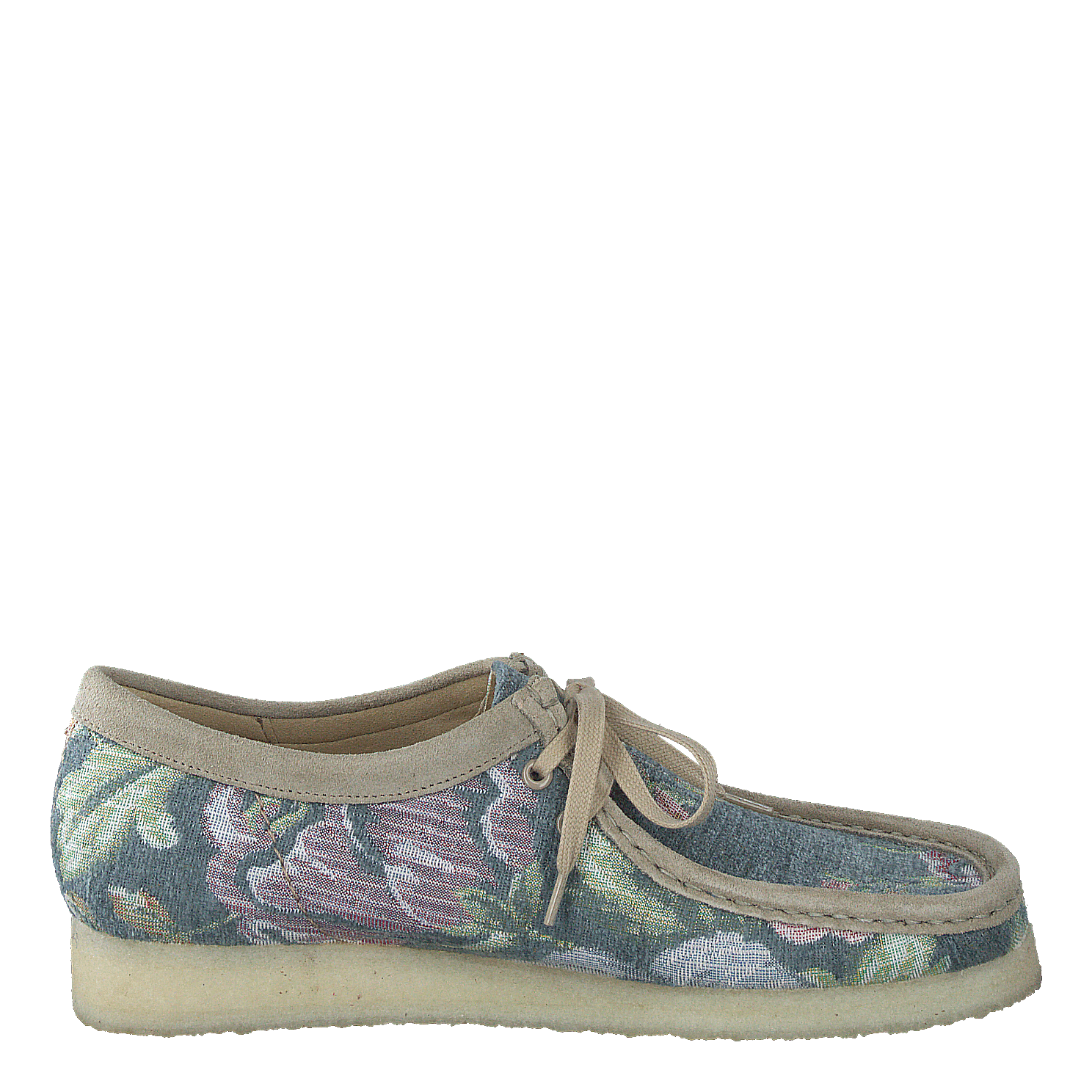 Clarks Originals Wallabee Grey Floral