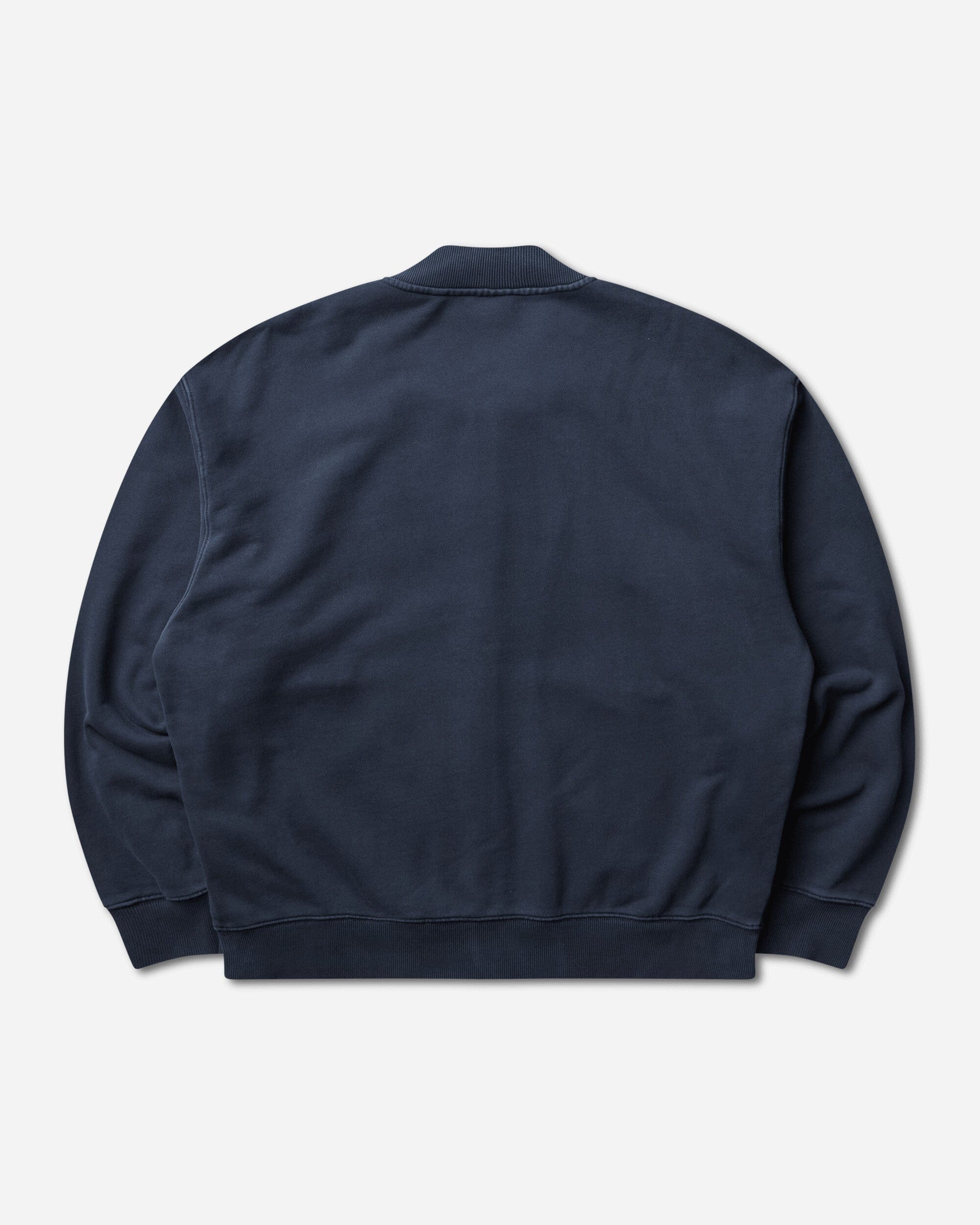 Carhartt WIP Men's Longhand Bomber Dark Navy (Garment Dyed)