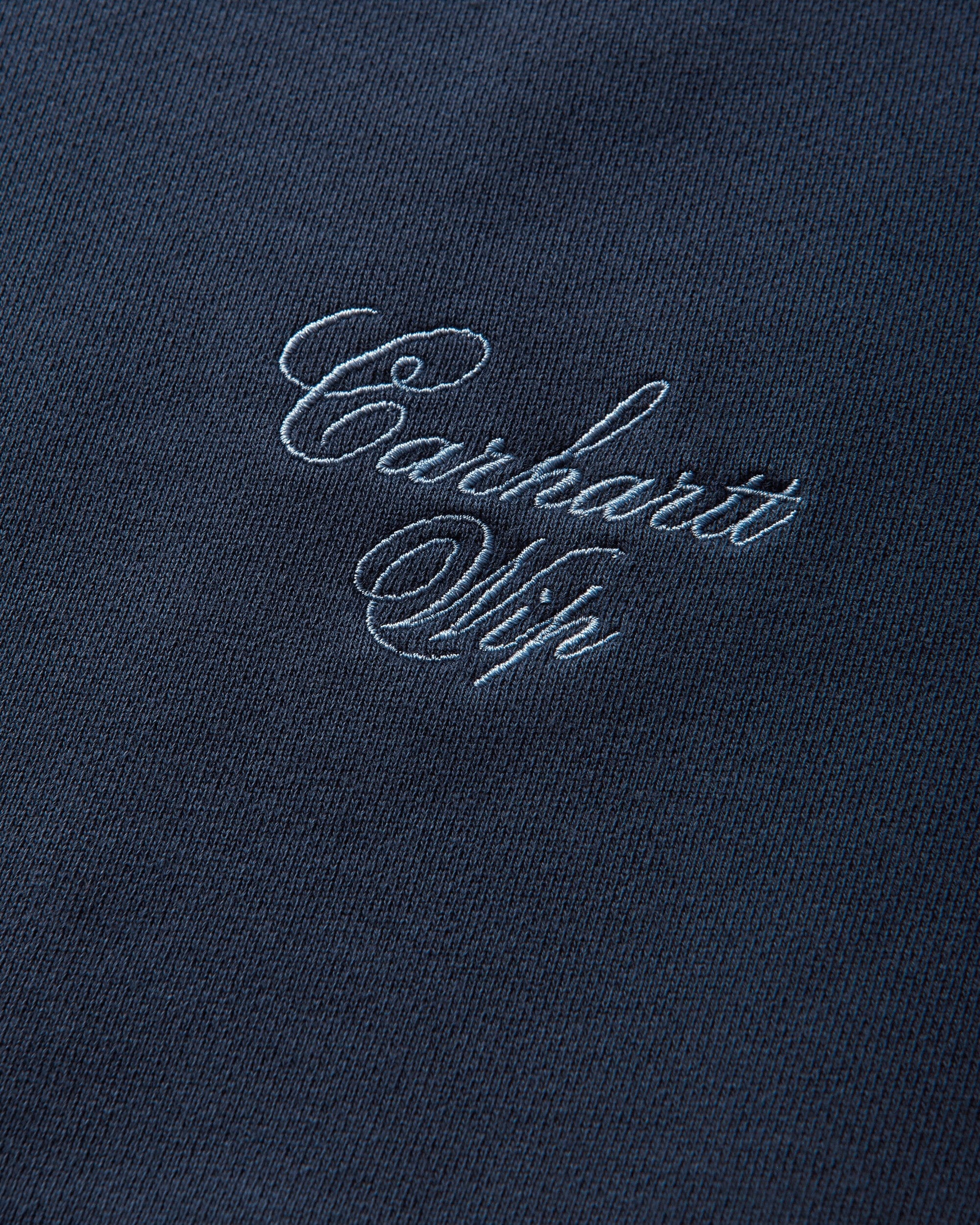 Carhartt WIP Men's Longhand Bomber Dark Navy (Garment Dyed)