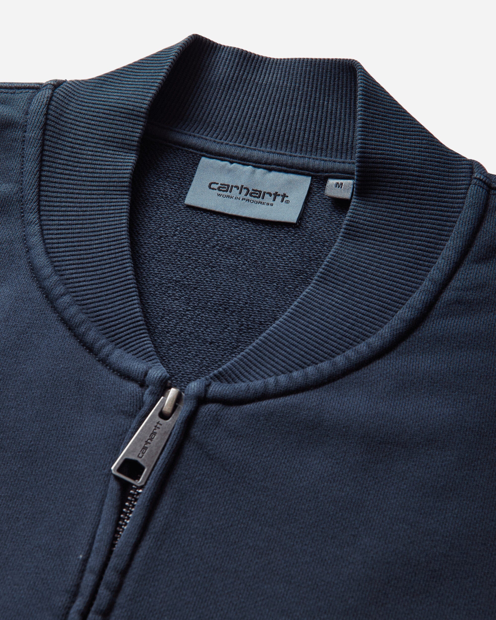 Carhartt WIP Men's Longhand Bomber Dark Navy (Garment Dyed)