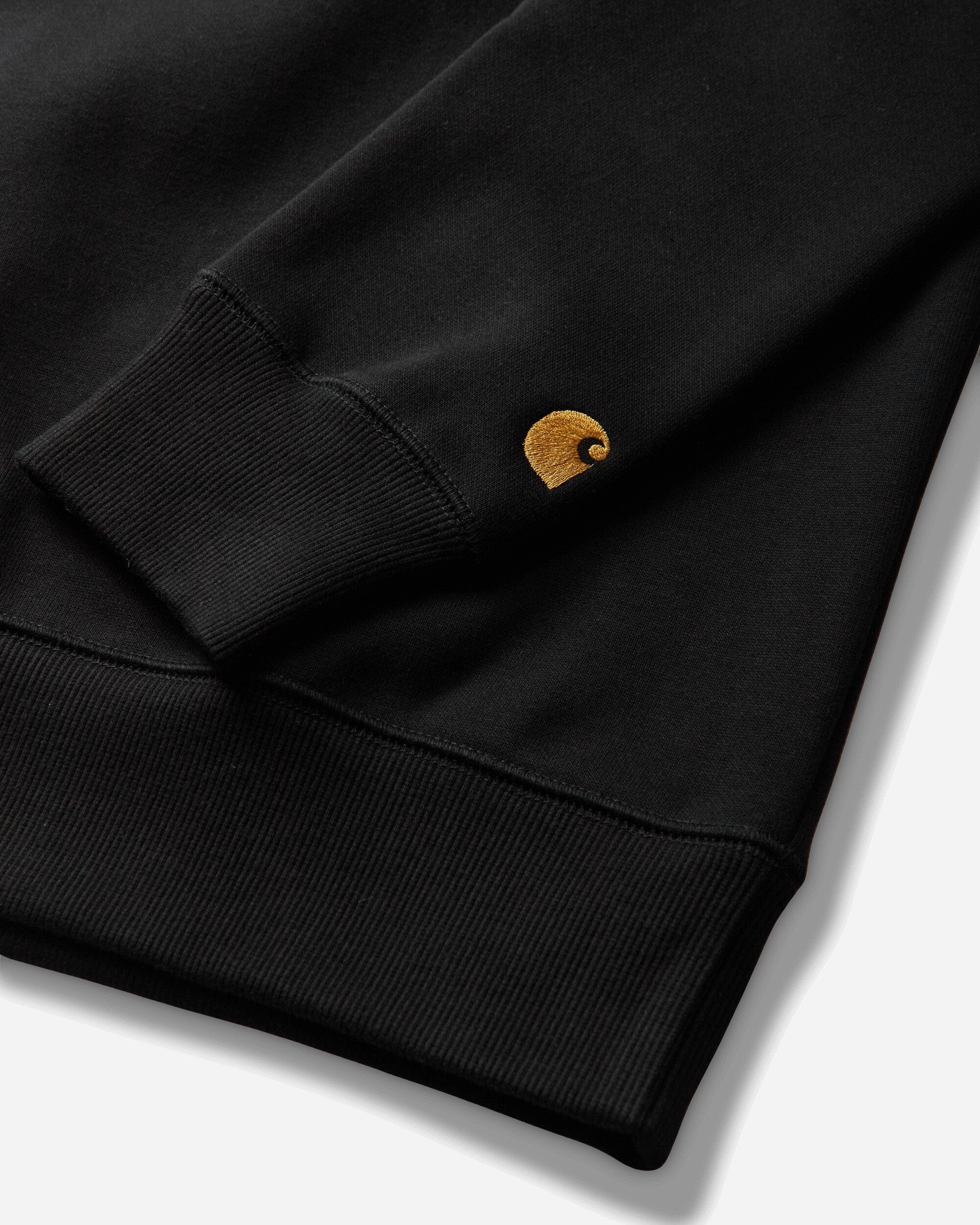 Carhartt WIP Men's Chase Sweatshirt Black / Gold