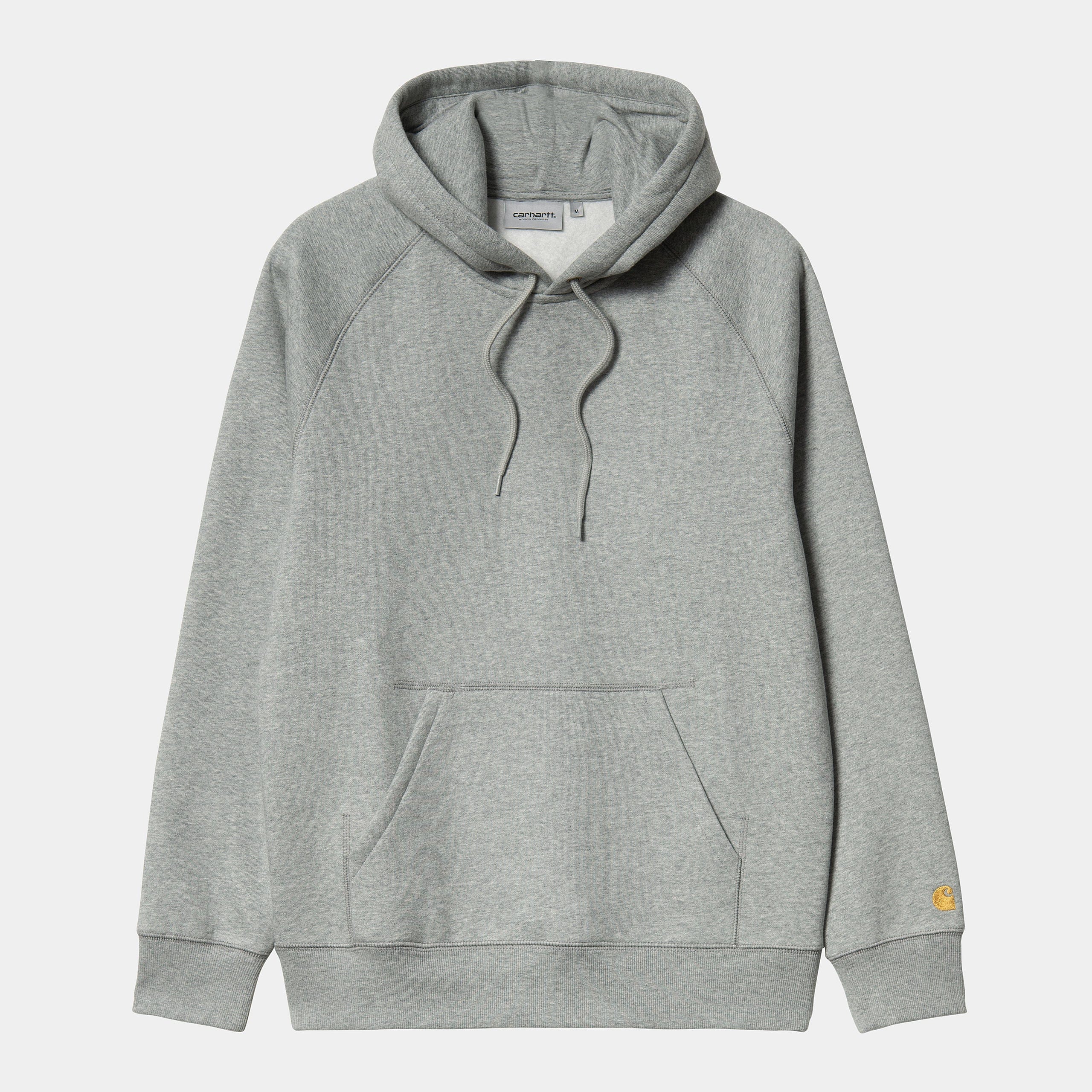Carhartt WIP Hooded Chase Sweatshirt - Grey Heather