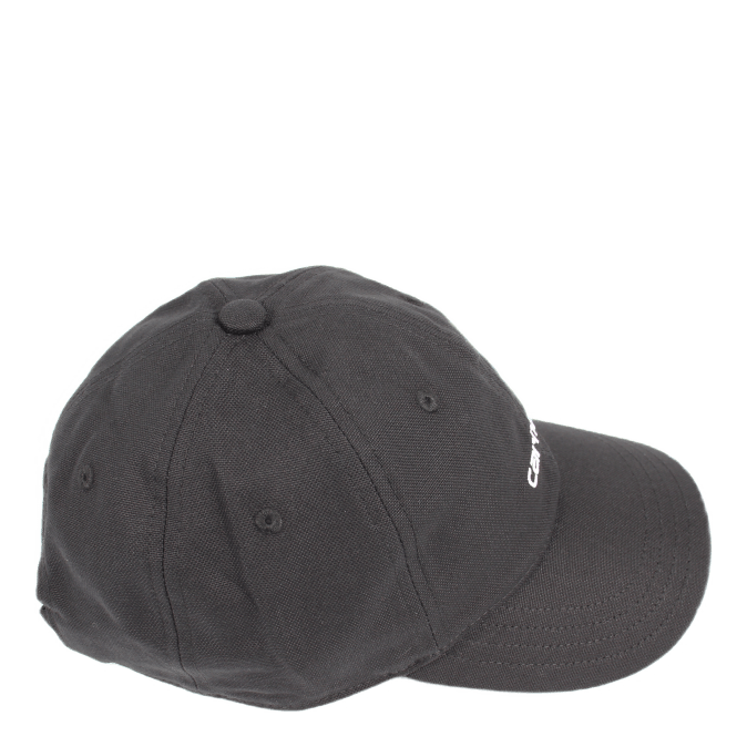 Carhartt WIP Canvas Script Cap Cotton Canva Black / White