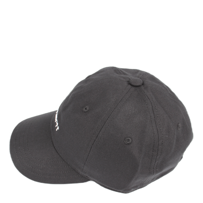 Carhartt WIP Canvas Script Cap Cotton Canva Black / White
