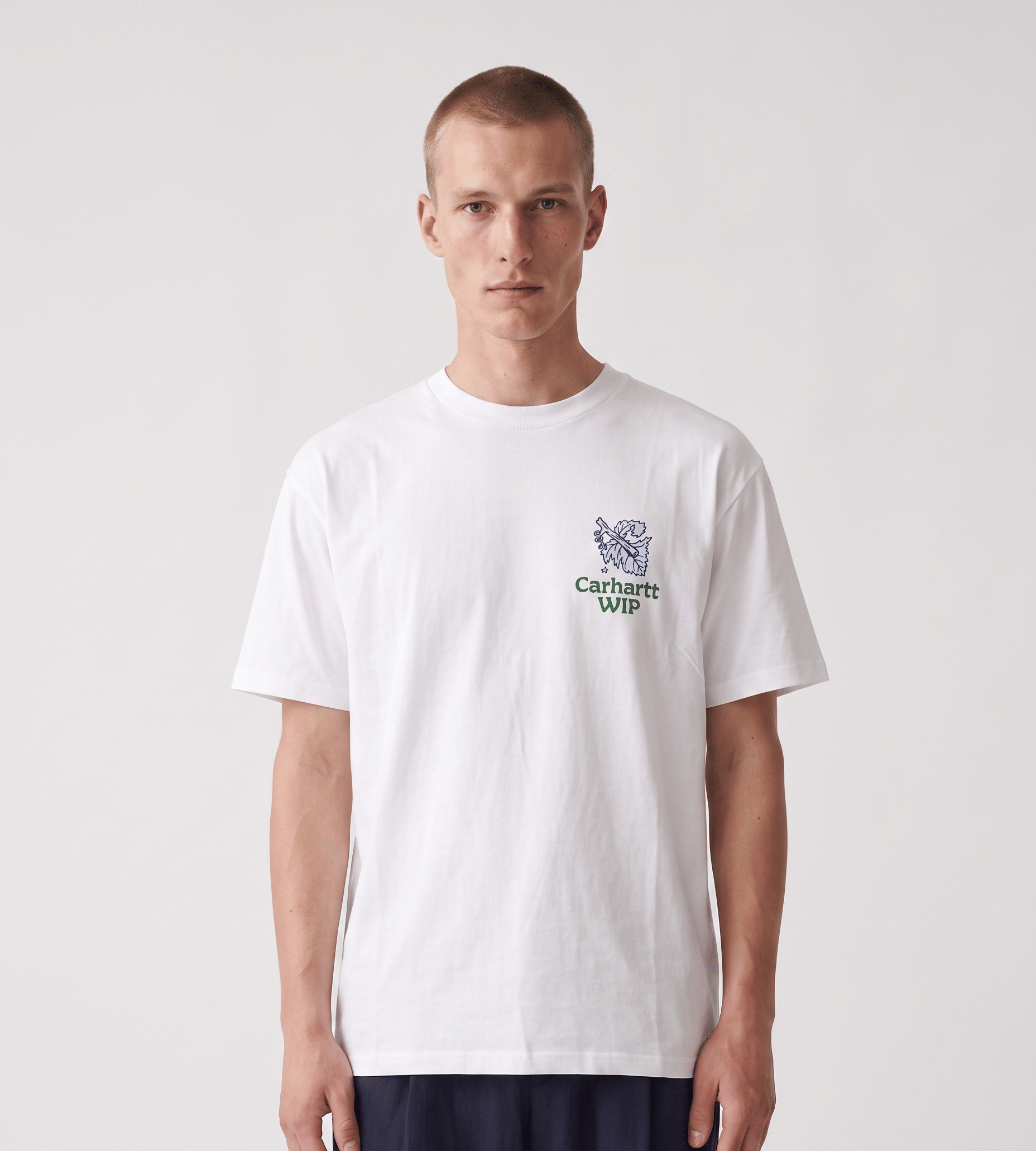 Carhartt WIP Grape Picker T - shirt White