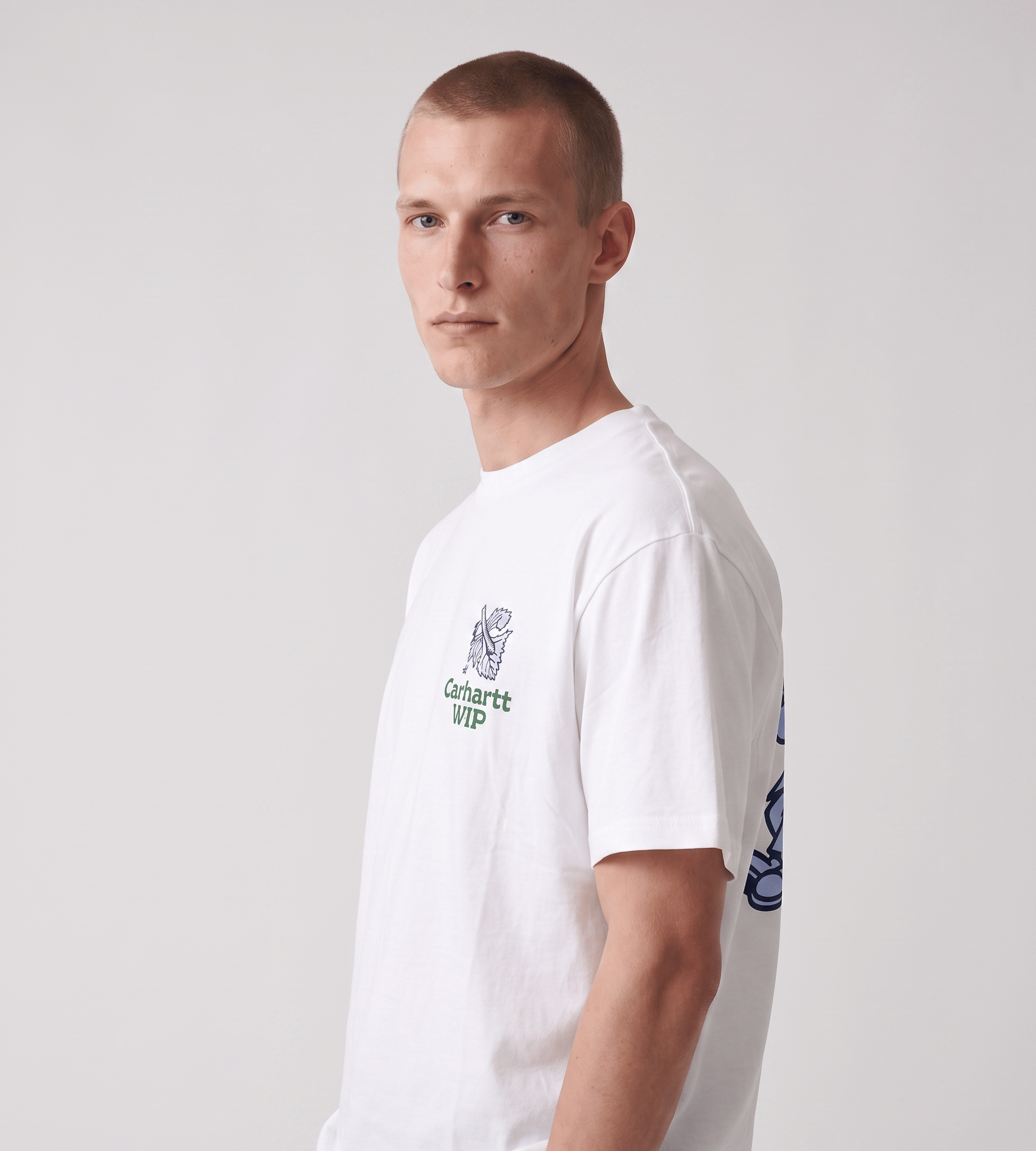 Carhartt WIP Grape Picker T - shirt White