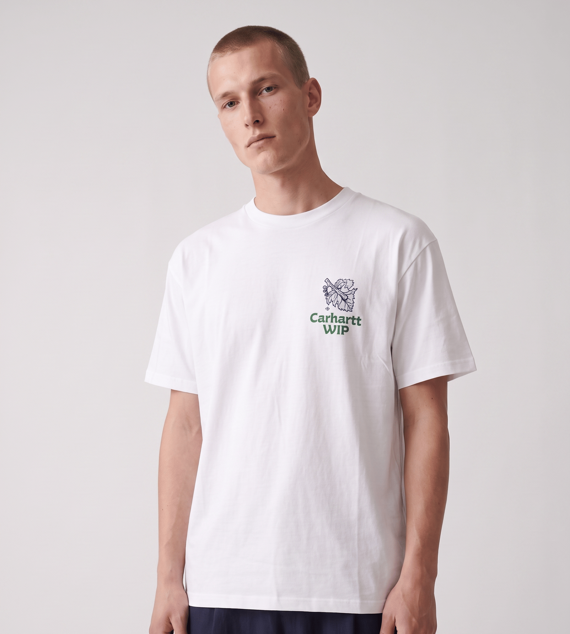 Carhartt WIP Grape Picker T - shirt White
