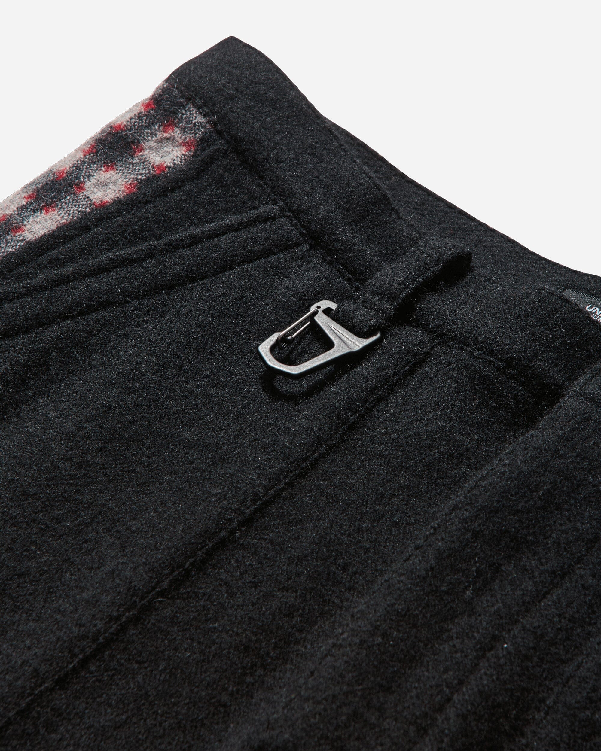 Undercover Men's Wool Zip Pants Black