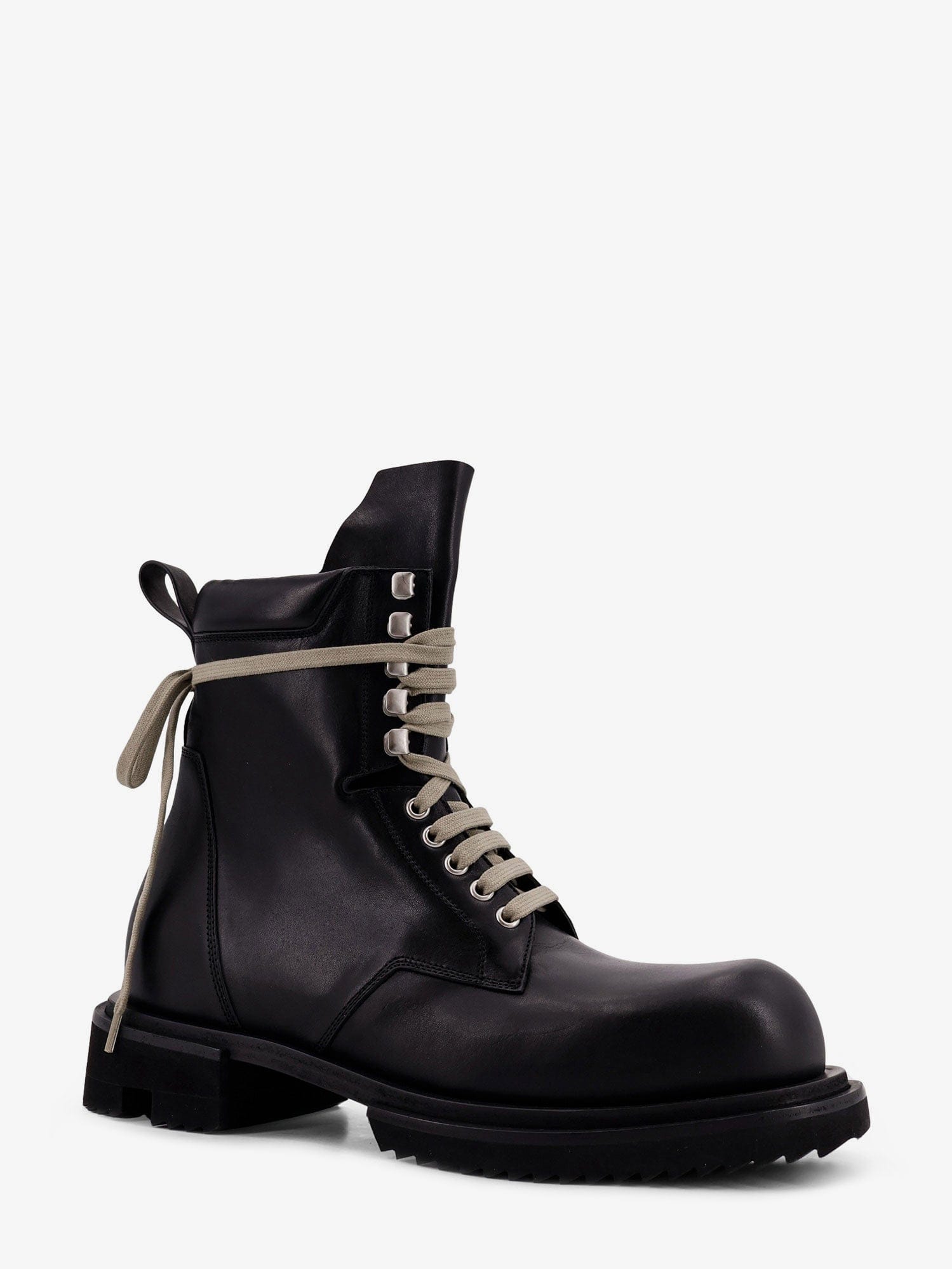 RICK OWENS Leather boots