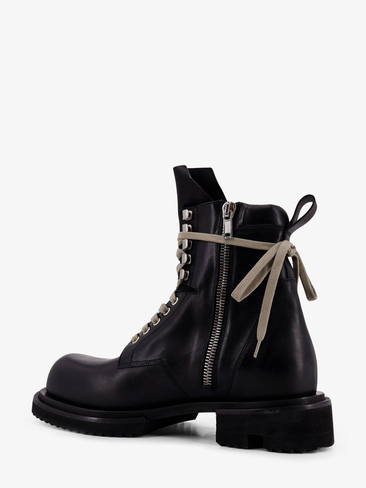 RICK OWENS Leather boots