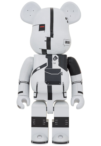 Medicom TOY BE@RBRICK ACRONYM WHITE CHROME 1000%