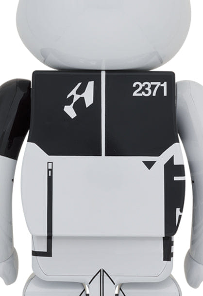 Medicom TOY BE@RBRICK ACRONYM WHITE CHROME 1000%