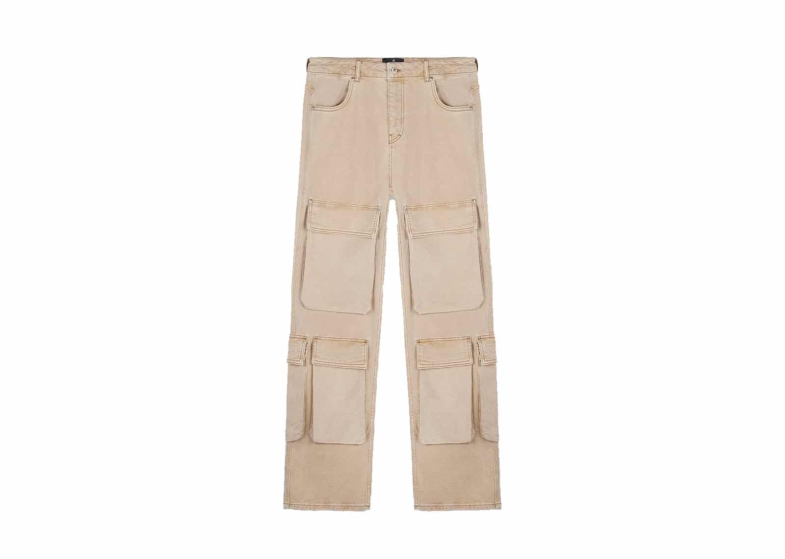 Represent R3CA Cargo Denim Pant Dirty Cashmere