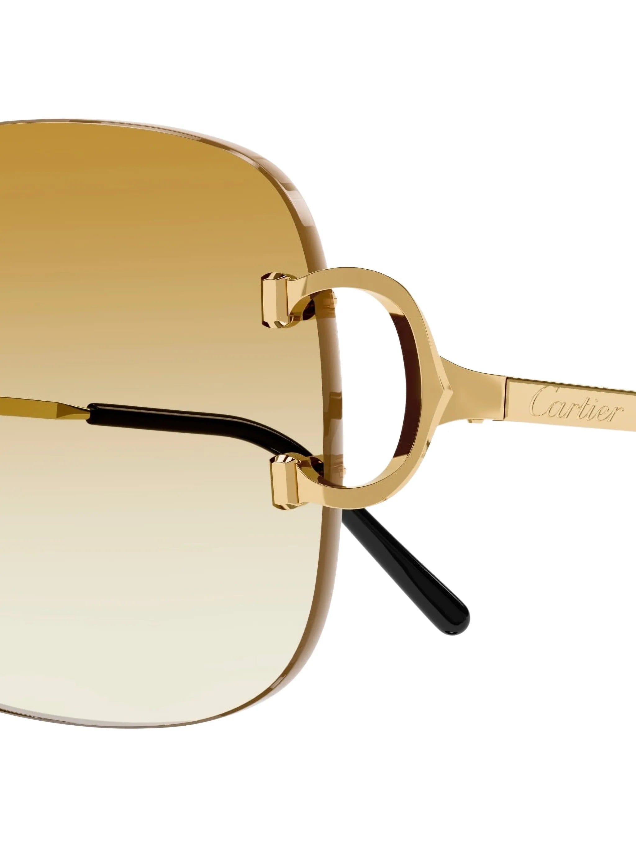Cartier Eyewear square - shape sunglasses