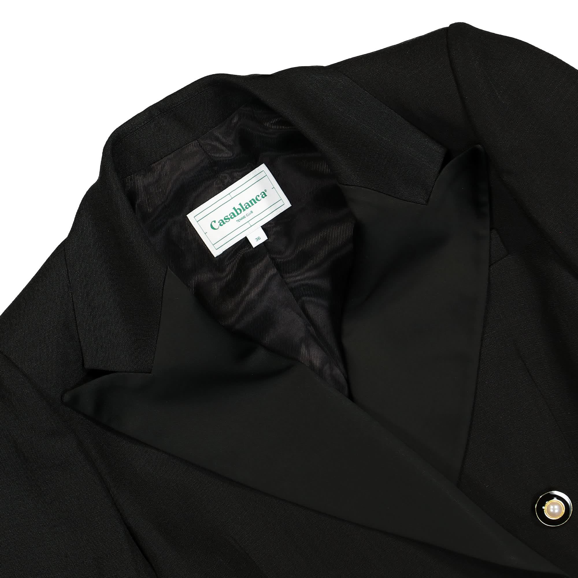 Casablanca Silk Tuxedo Jacket