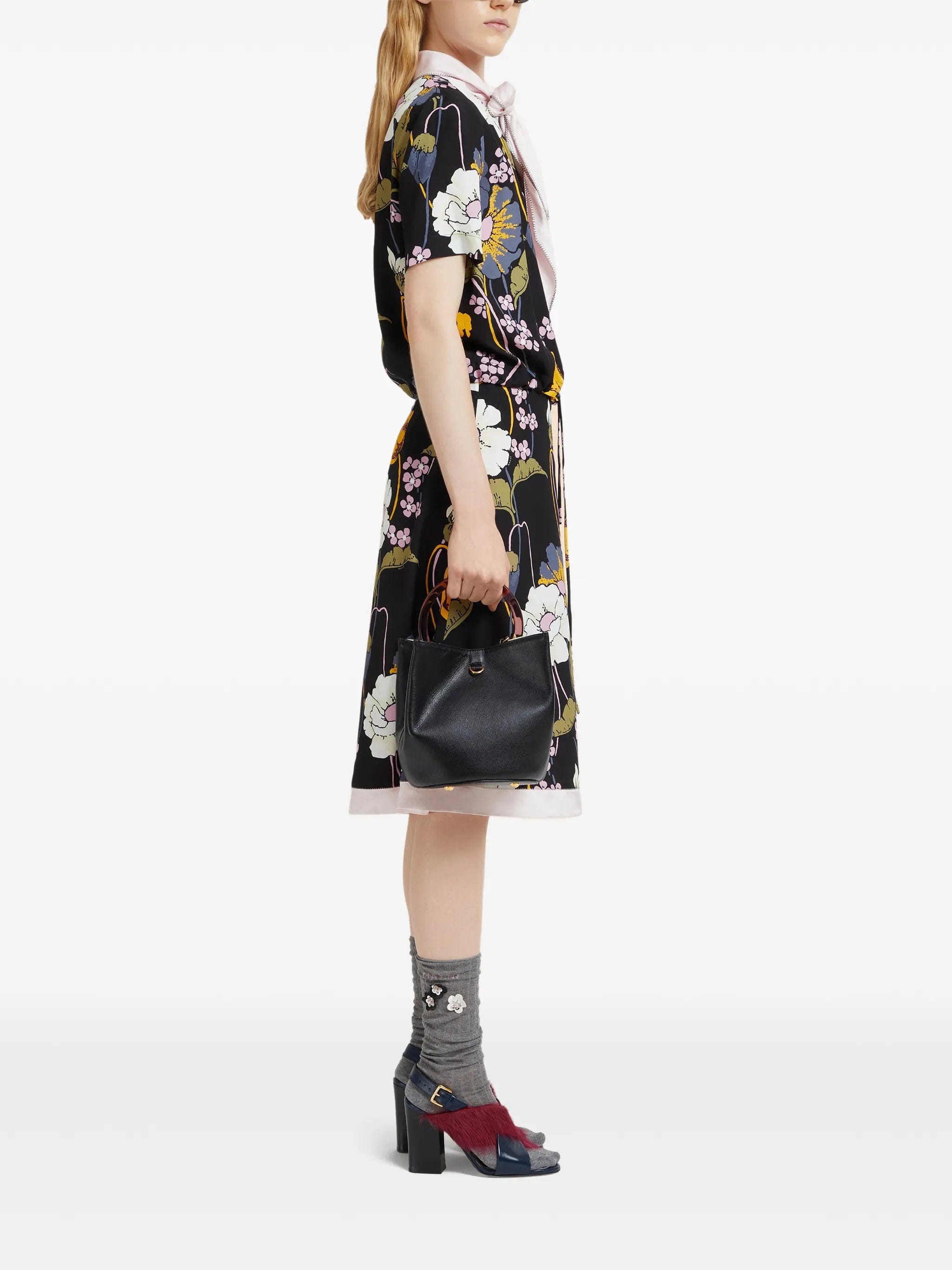 Marni Pannier ring - handle bucket bag