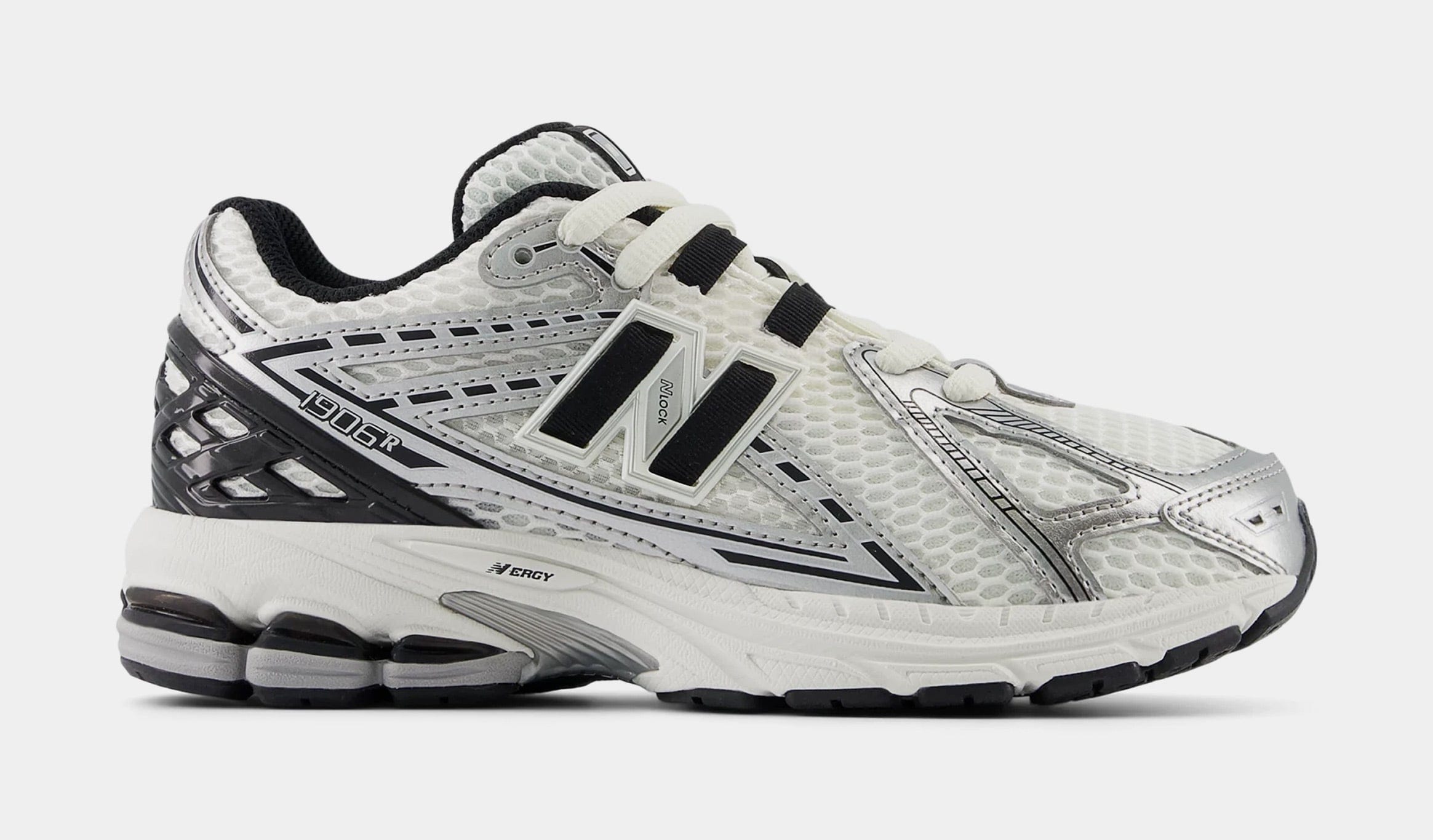 Newbalance 1906R Preschool Running Shoes (Silver/Black)