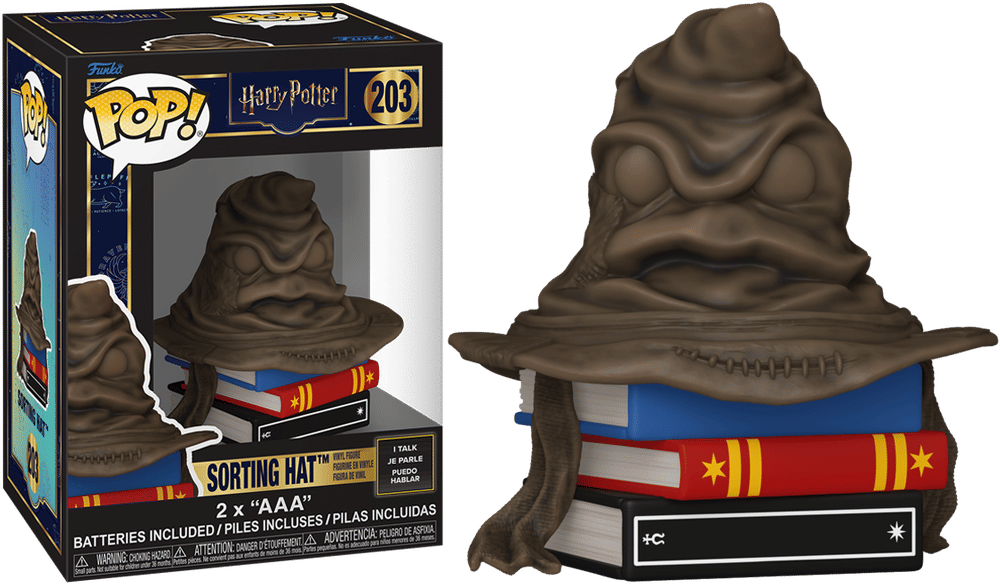 Funko Harry Potter – Sorting Hat Pop! Vinyl (with Sound Effects)