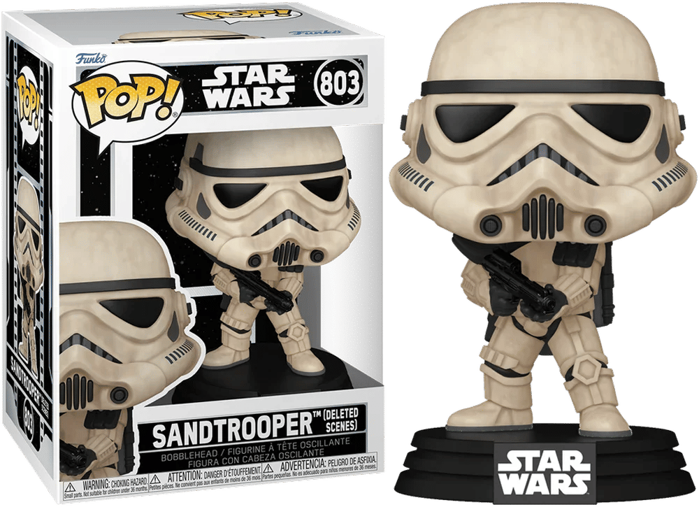 Funko Star Wars: Deleted Scenes - Sandtrooper (Survival Backpack) Pop! Vinyl