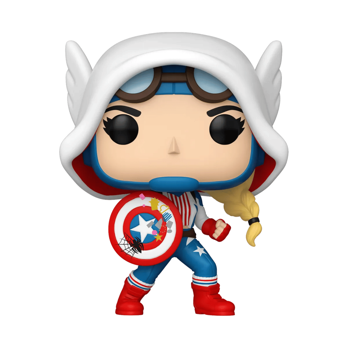 Funko Marvel Comics: Gwen - Verse - Cap - Gwen Pop! Vinyl