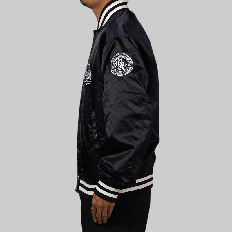 A Bathing Ape® Baseball Varsity Jacket - Navy