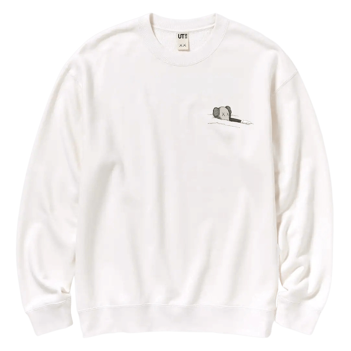 KAWS x UNIQLO UT Graphic Sweatshirt White