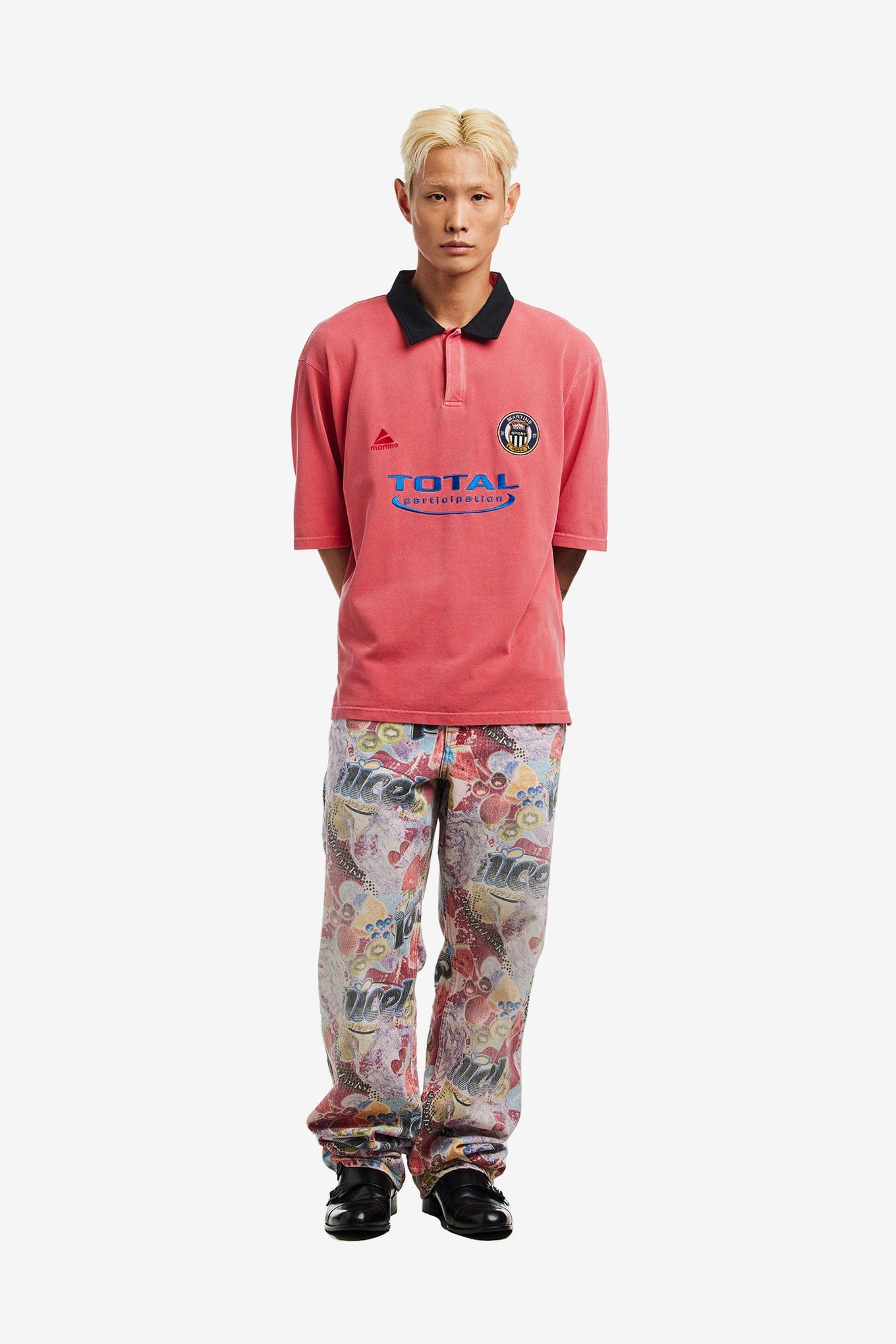 Martine ROSE OVERSIZED S/S POLO
