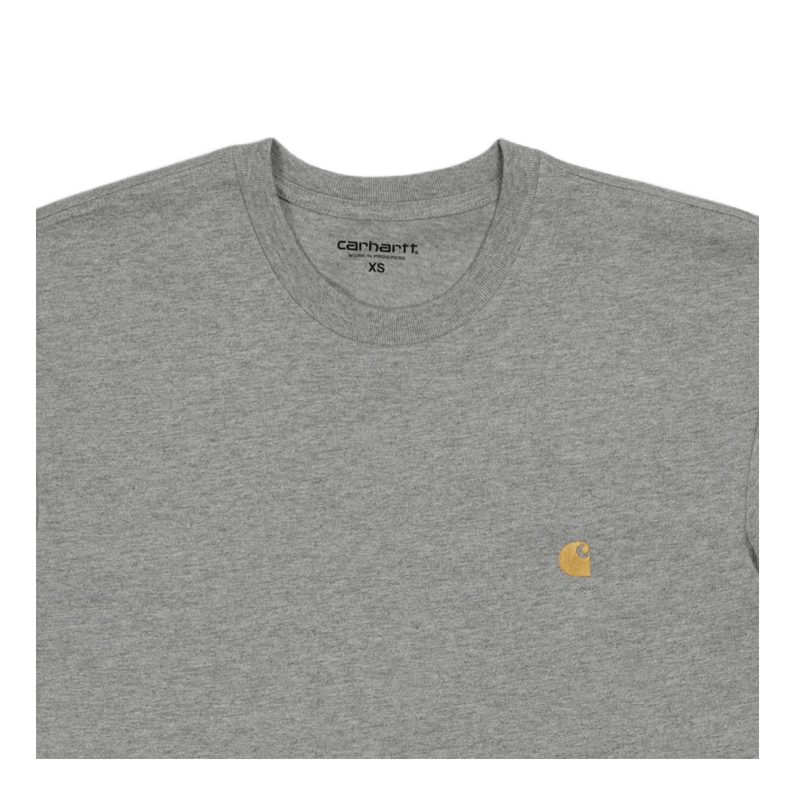 Carhartt WIP S/s Chase T - shirt Grey Heather / Gold