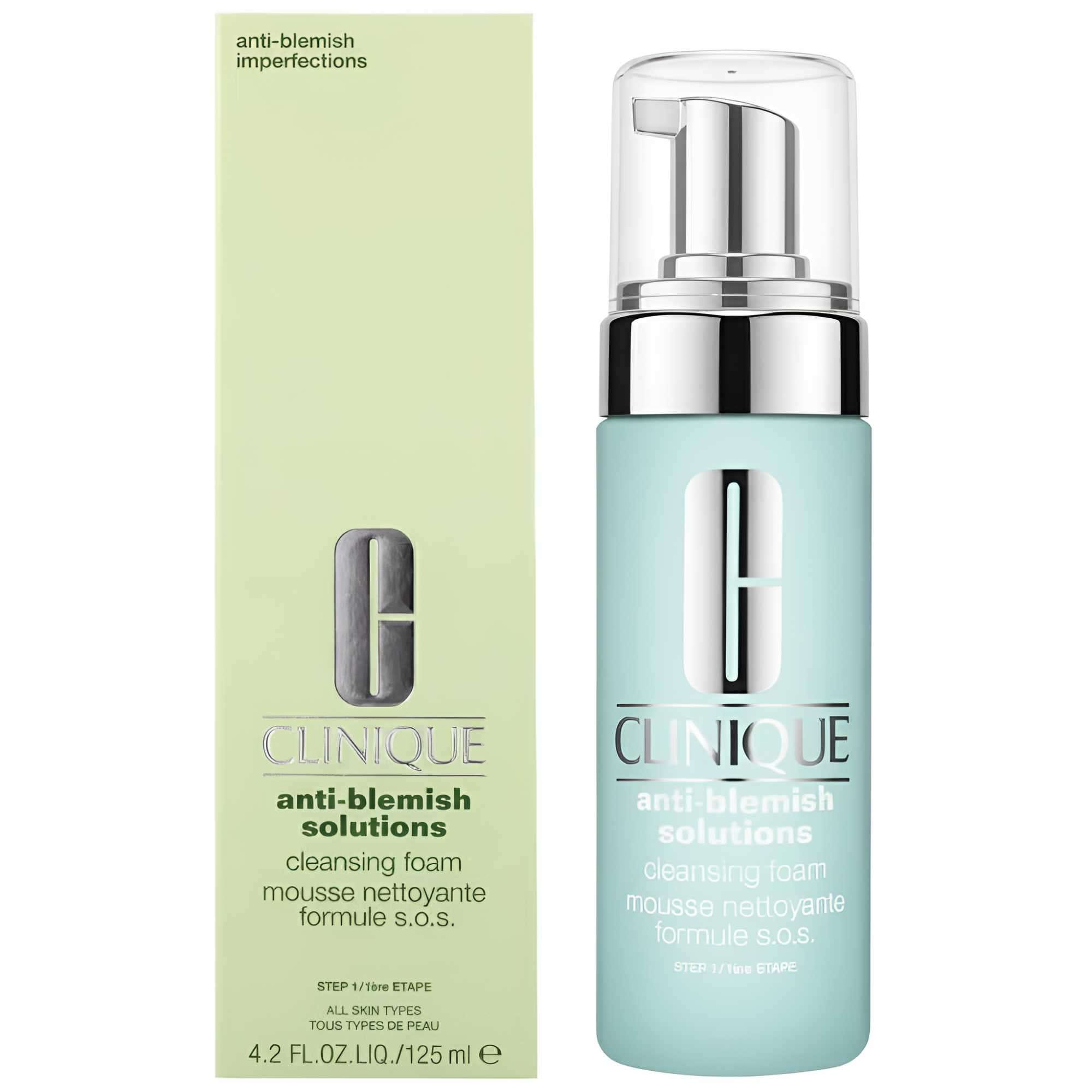 Clinique Anti - Blemish Solutions Cleansing Foam 125 ml / 4.2 fl.oz.