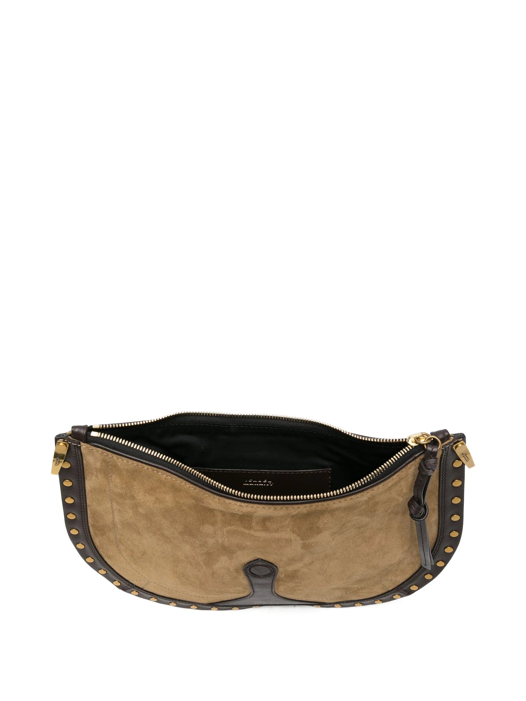 Isabel Marant Oskan buckle leather shoulder bag