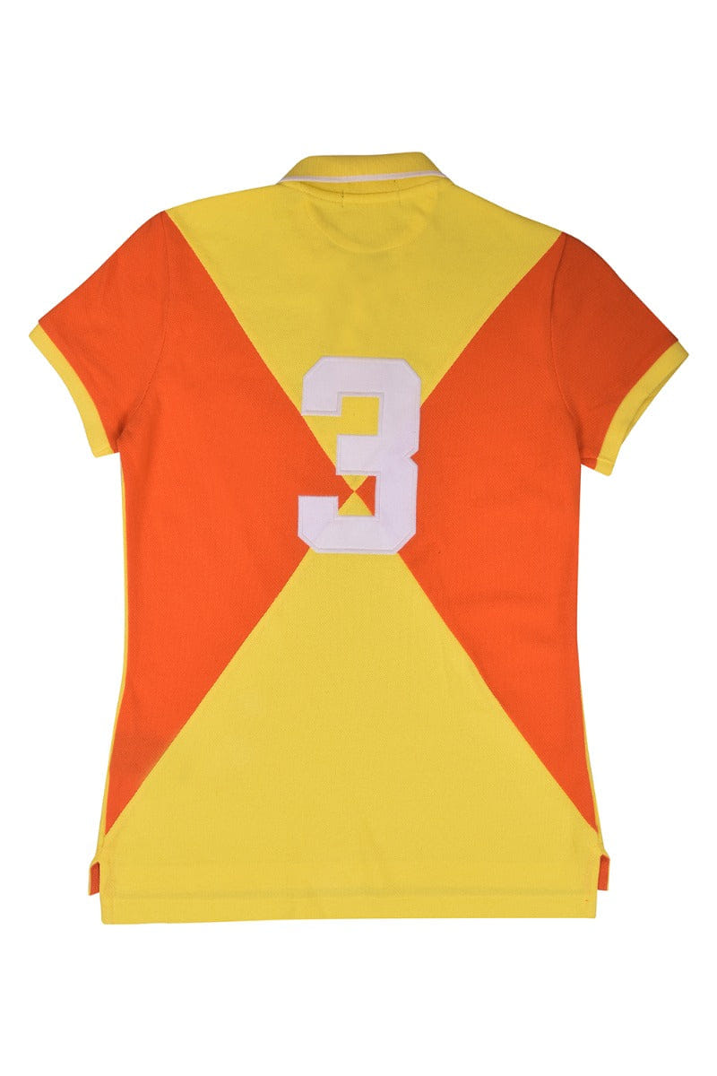 Ralph Lauren Skinny Yellow Polo T - Shirt
