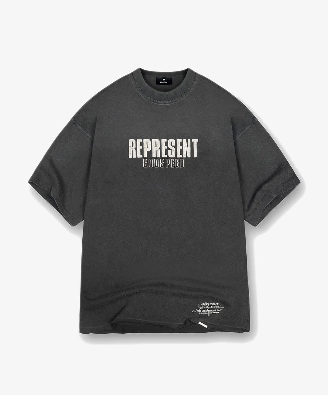 REPRESENT | GODSPEED T - SHIRT { AGED BLACK