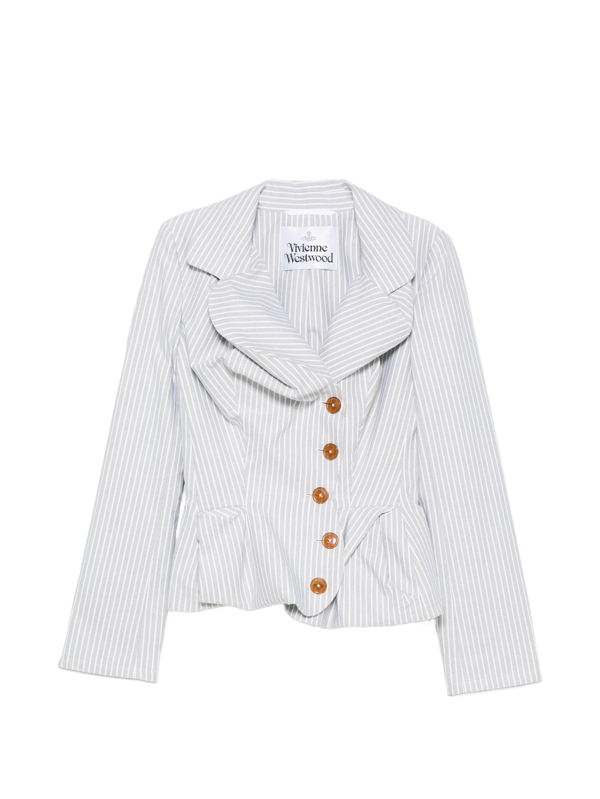 Vivienne Westwood Drunken pinstriped jacket